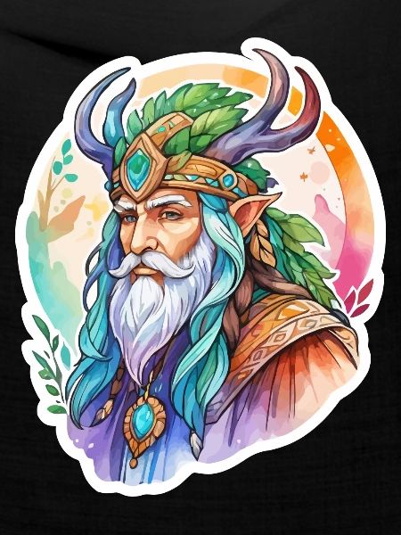 Druide Wasserfarben