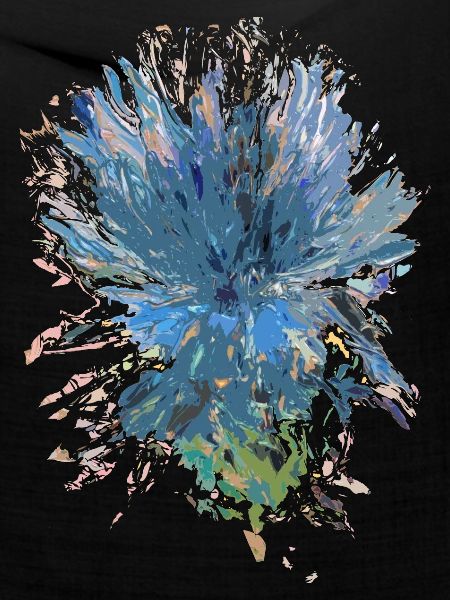 Blaue Distel