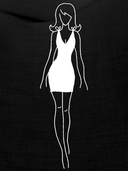 Das weiße Kleid