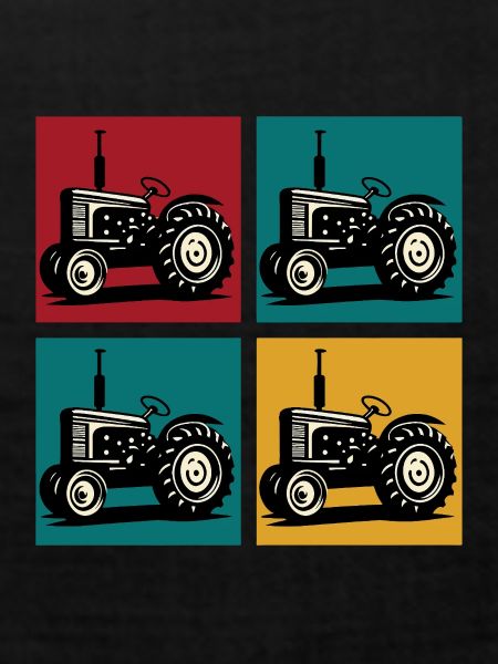 Retro-Oldtimer-Traktor