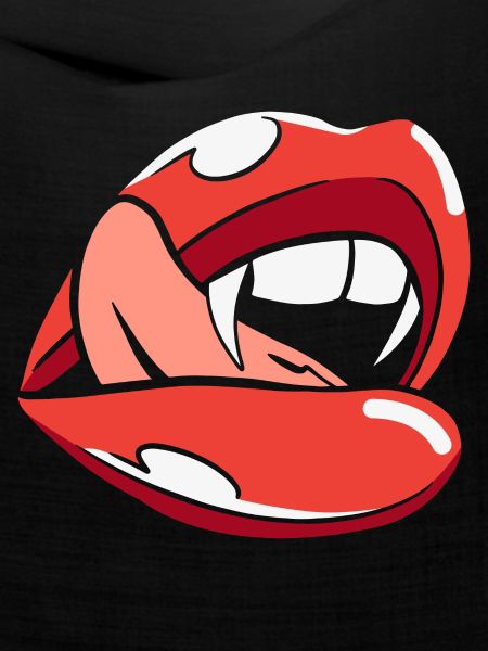 Halloween Bite Lips