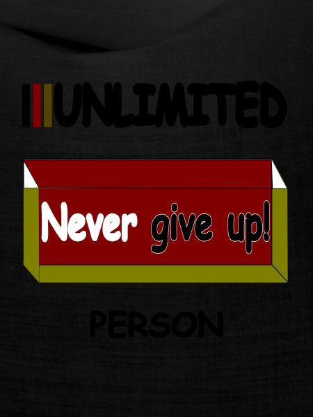 Never give up
