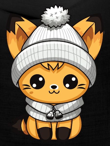 Fuchs Winter Comic
