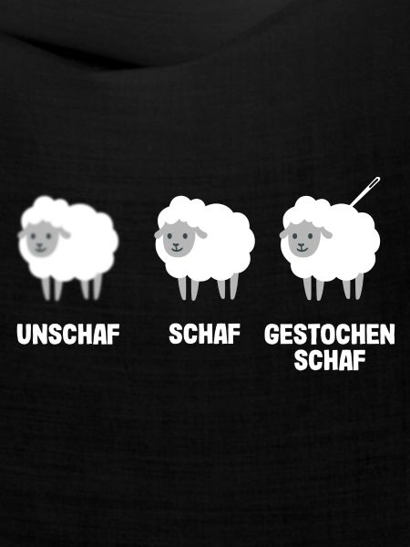Unschaf Schaf gestochen Schaf