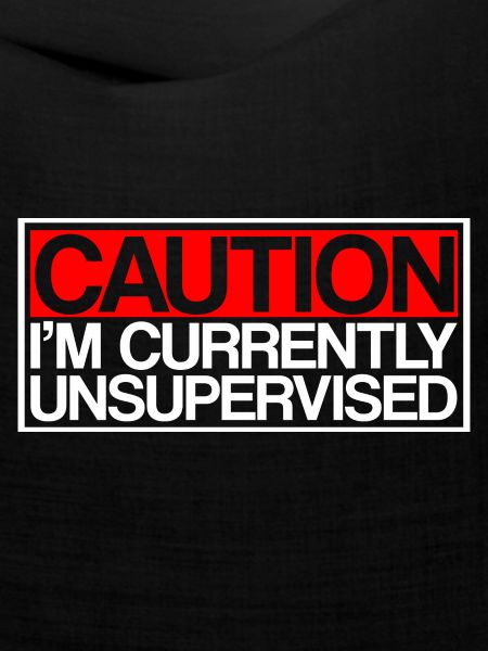 Caution I'm Currently Unsupervised 3