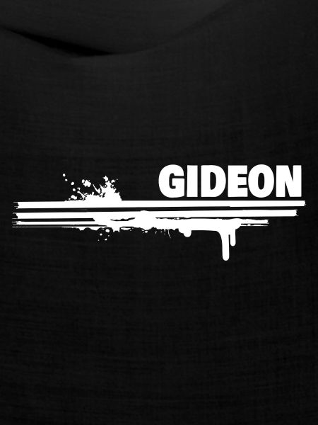 Gideon als Farbklecks