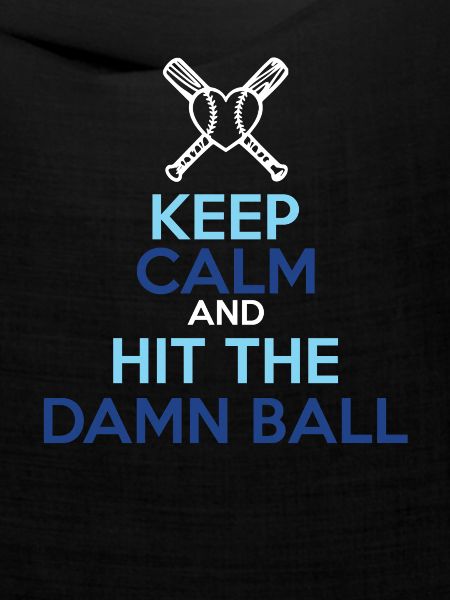 keep calm baseball