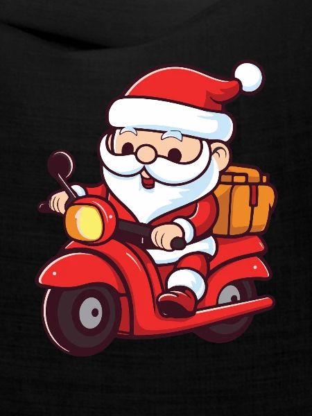 Weihnachtsmann Santa Fahrzeug