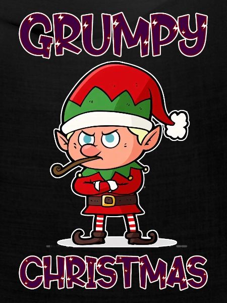 Grumpy Christmas Elf