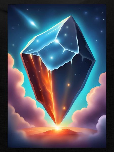 Eisiger Meteor