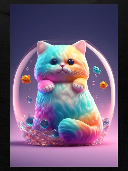 Bunte Katze