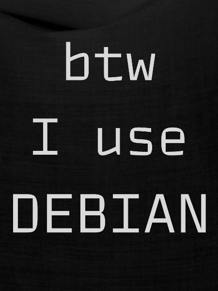 btw I use Debian Linux