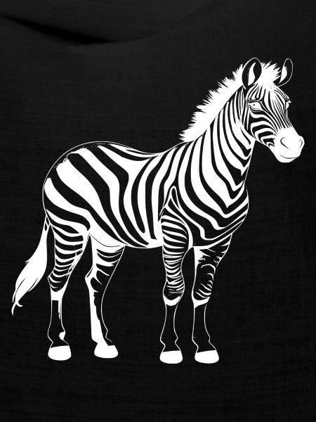 Zebra weiß