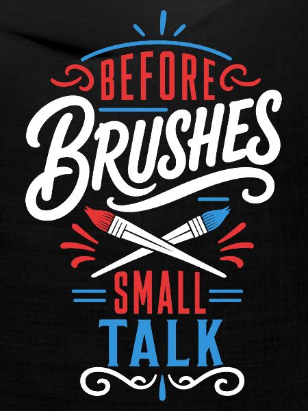 Malen – Pinsel und Small Talk