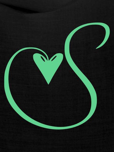 Monogramm S Herz Ranke