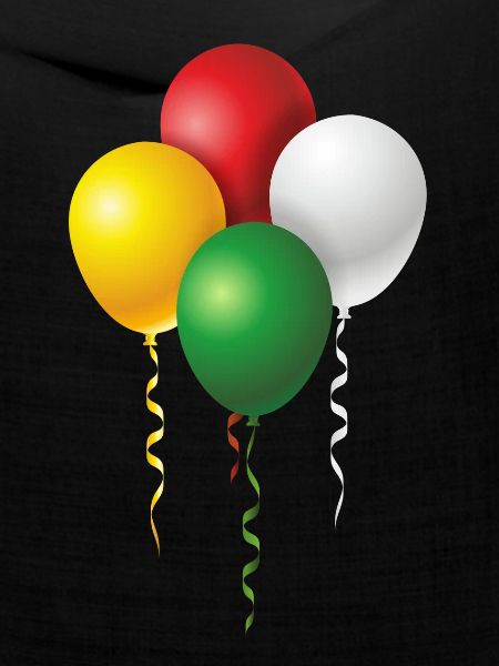 Luftballons zu Fasching oder Karneval