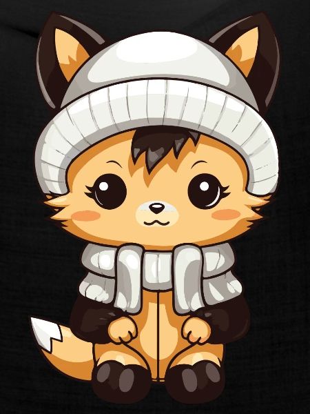 Fuchs Winter Comic