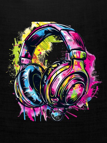Graffiti Kopfhörer Headphones