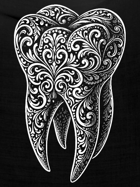 Ornament Zahn