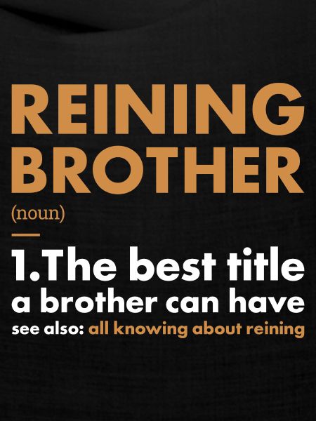 Reiner Brother Definition Reining