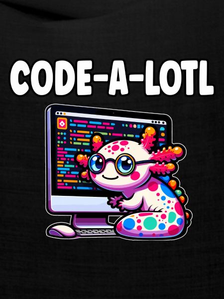 Lustige Codierung Axolotl Programmierung Geschenk