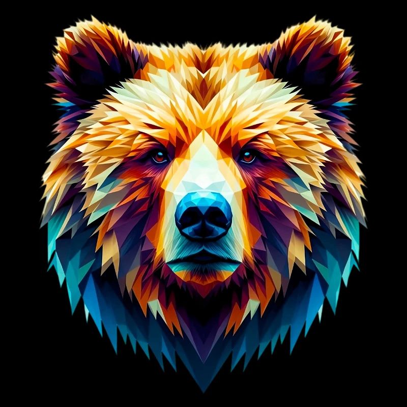 Polygonaler Bär