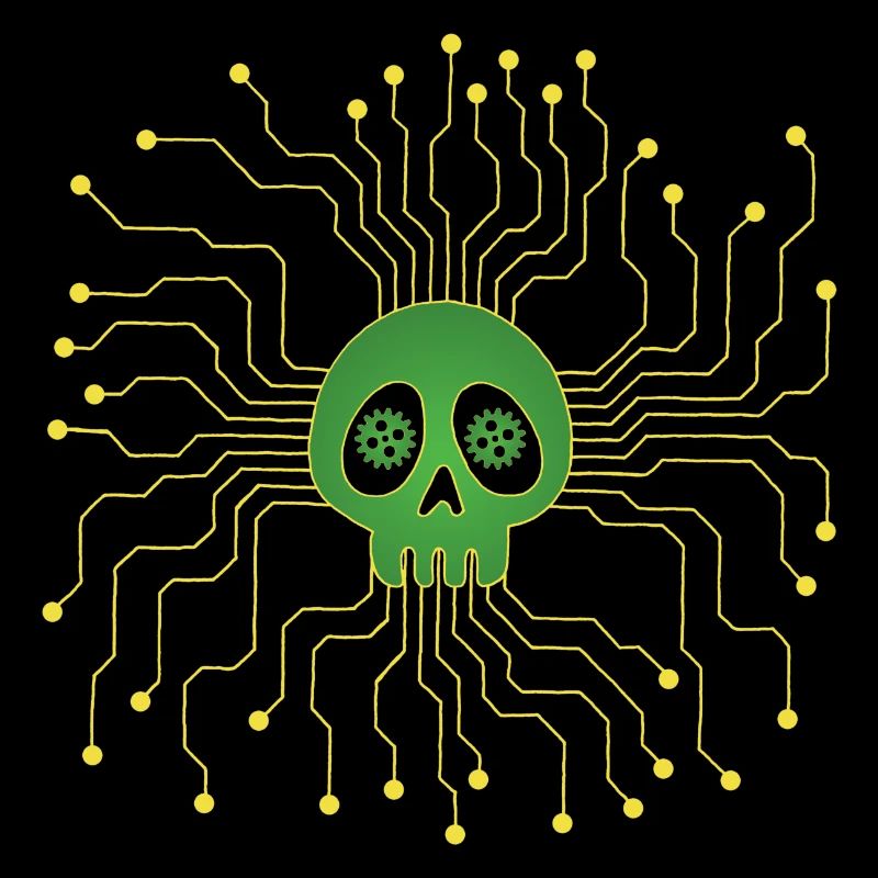 Microprocessor skull