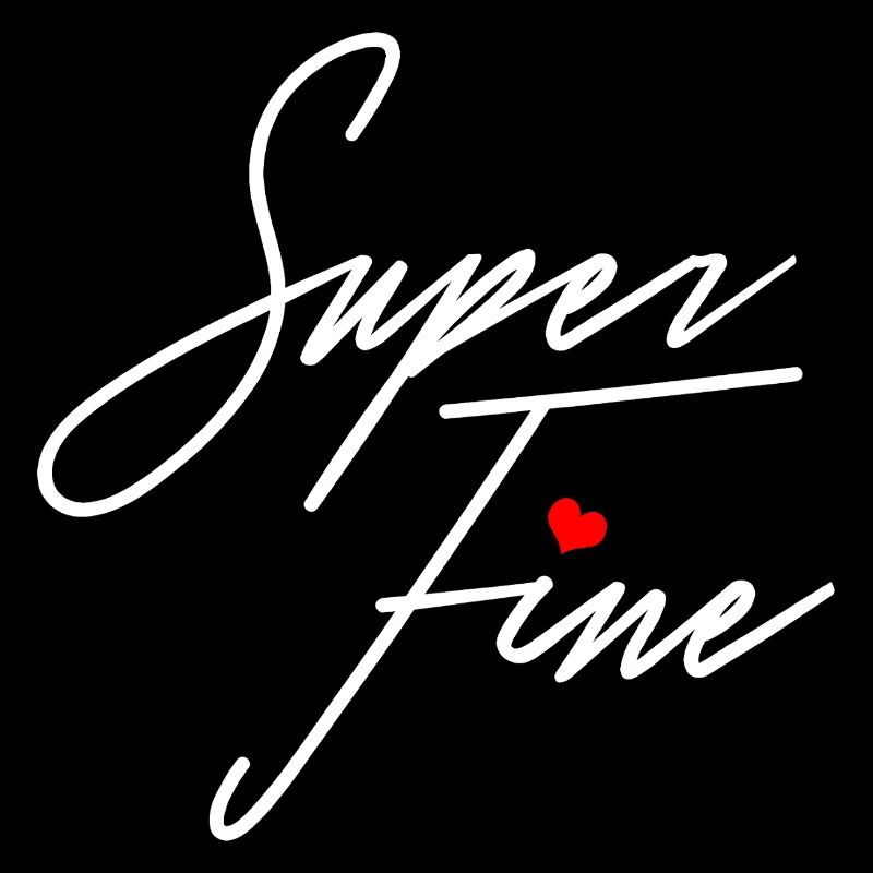 Super feines Mädchen oder Mutter selbstbewusste Frauen Empowerment