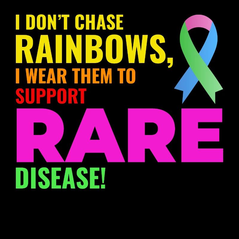 Rainbow Support for Rare Diseases Raise Awareness