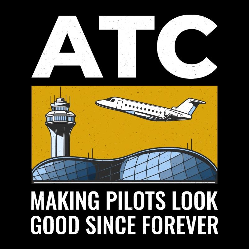 Air Traffic Controller ATC Aviation Humor Airplane