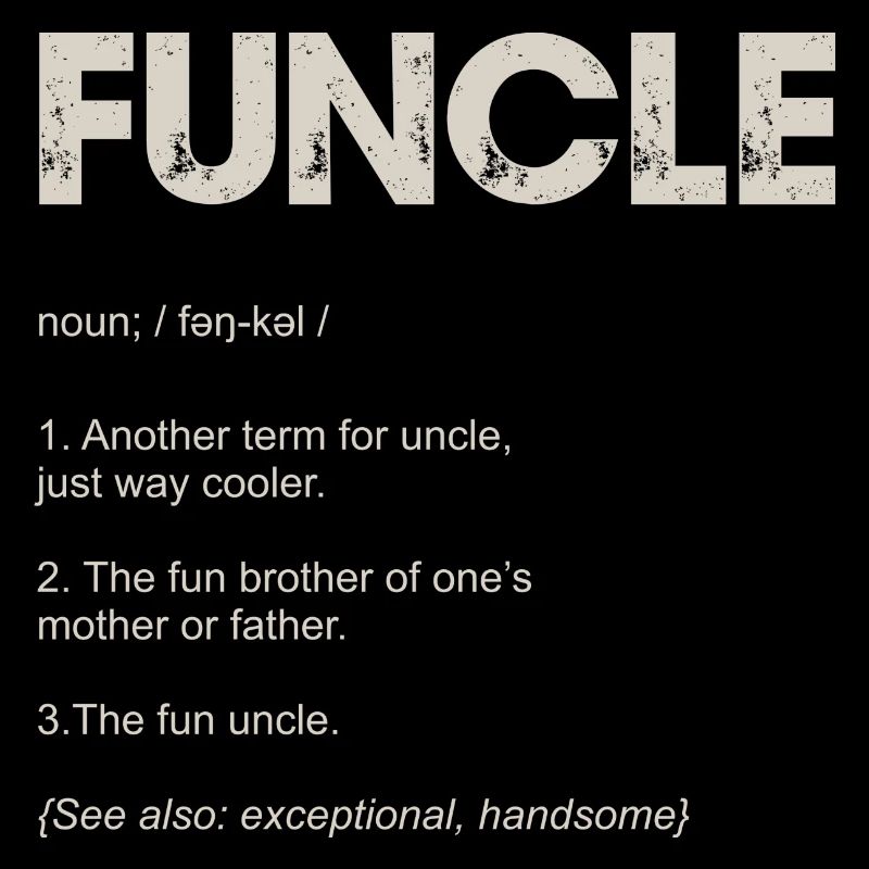Foncle Typography Tee Design