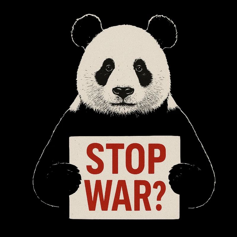 Panda calls for peace
