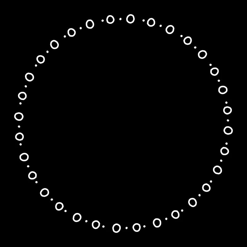 Circle - Ring - Shape - Round - White Circles