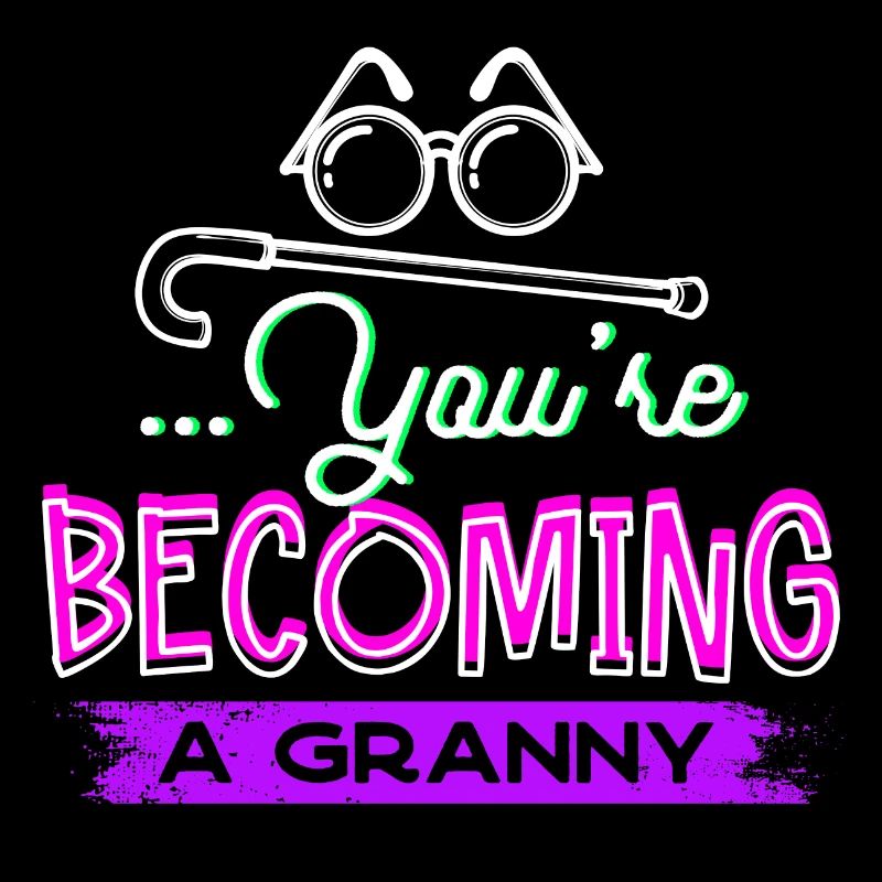 Glückwunsch Großmutter Oma Statement Brille