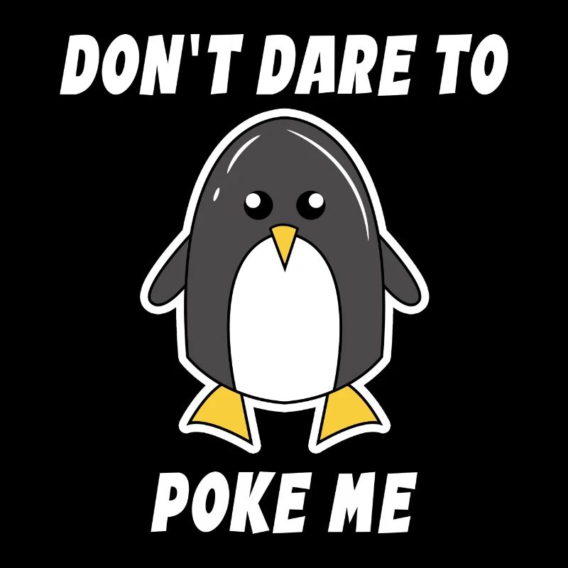 Tier Cool Pinguin Statement Seevogel Südpol Vogel