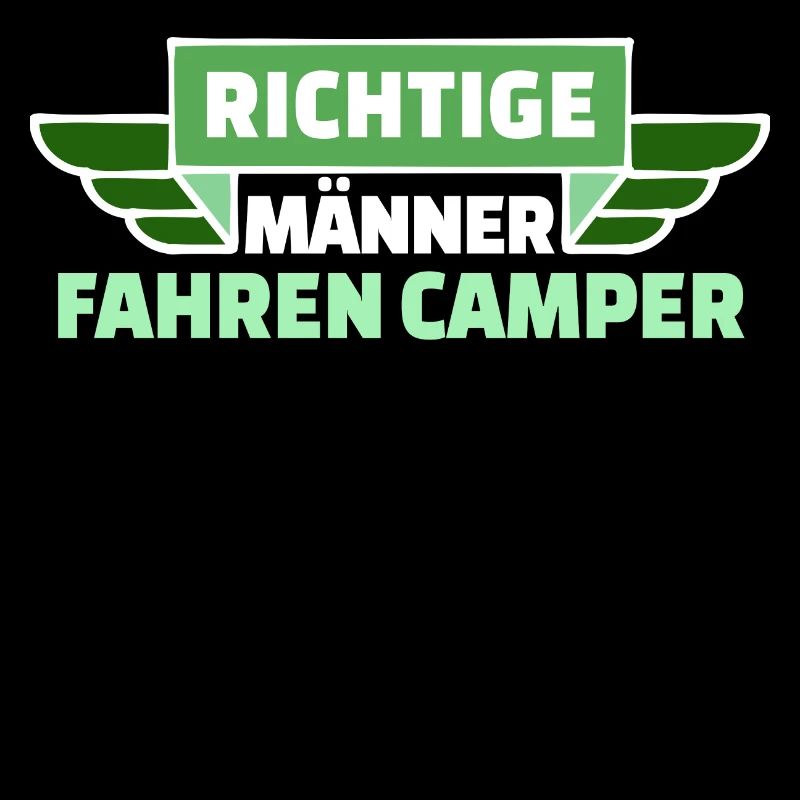 Camping Wanderer Camper Wanderlust Statement