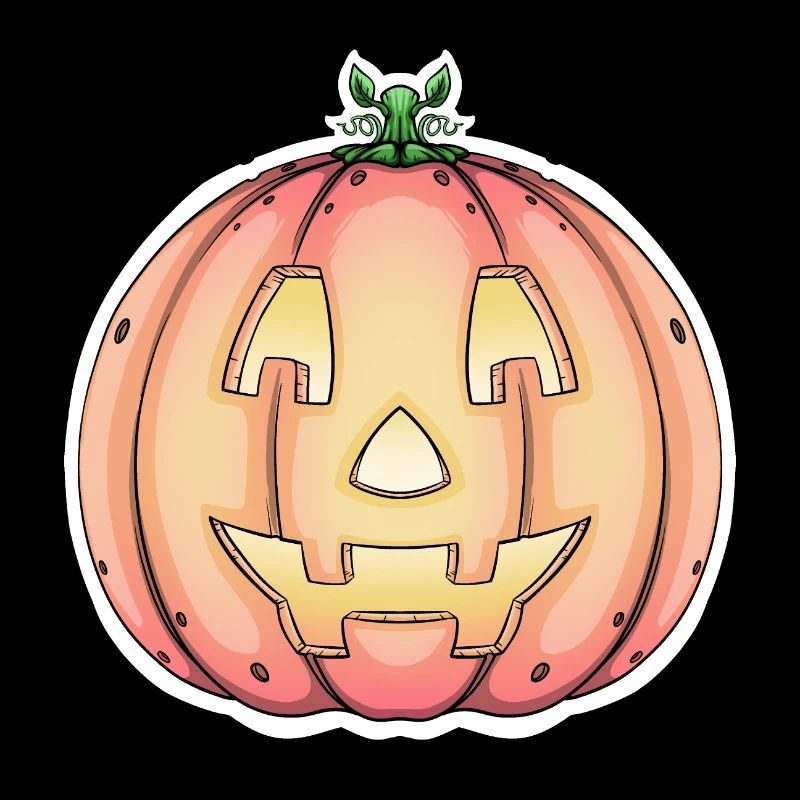 Conception de citrouille d’Halloween Jack-o'-Lantern