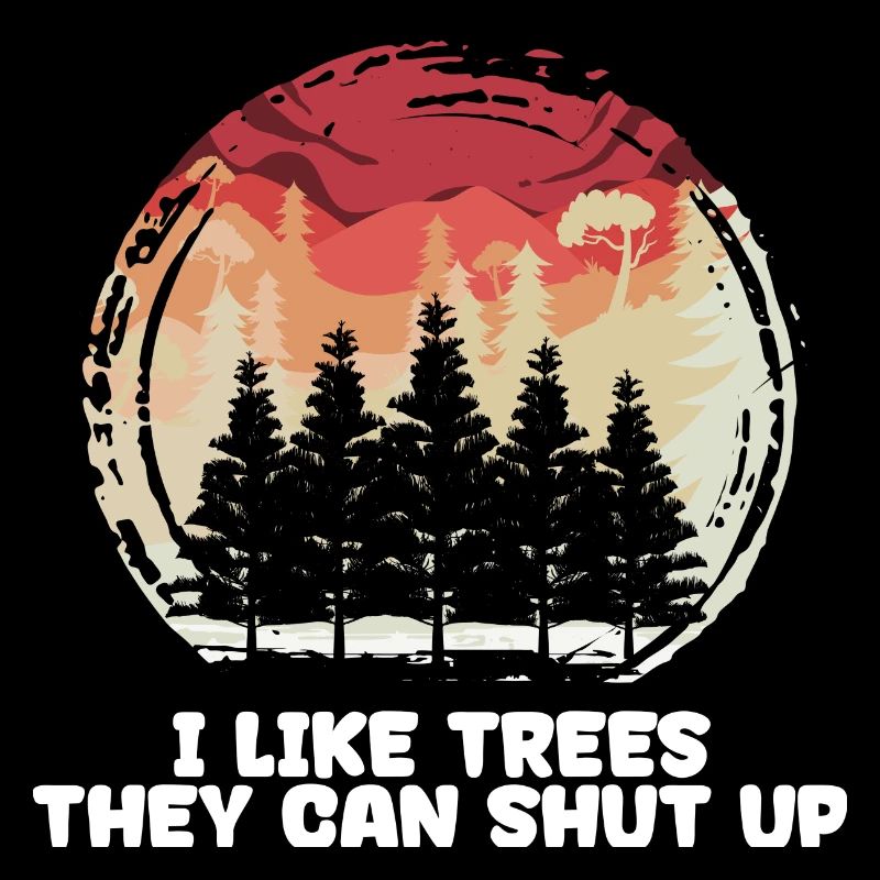 Forêt d’arbres déclaration bûcheron menuiserie forestier