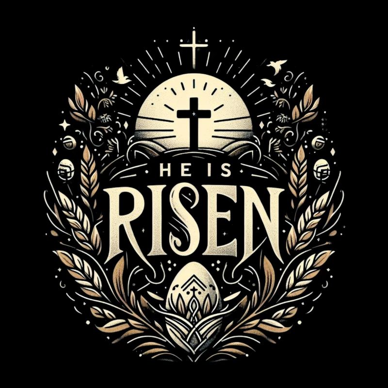 He is Risen Cross & Light