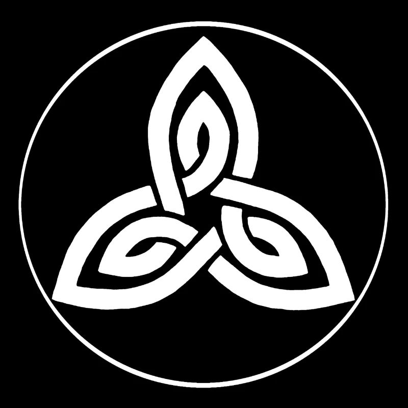 Fleur celte blanche