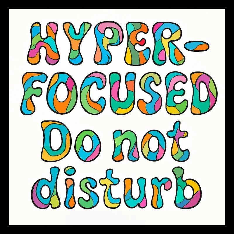 Conception hyper concentrée et sans déranger