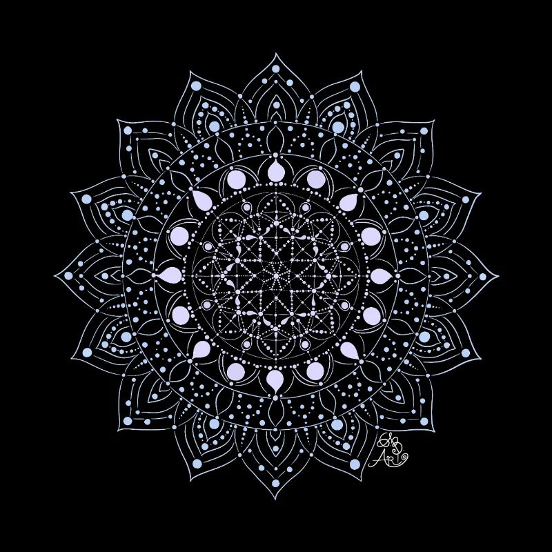 Geometrisches Mandala Muster