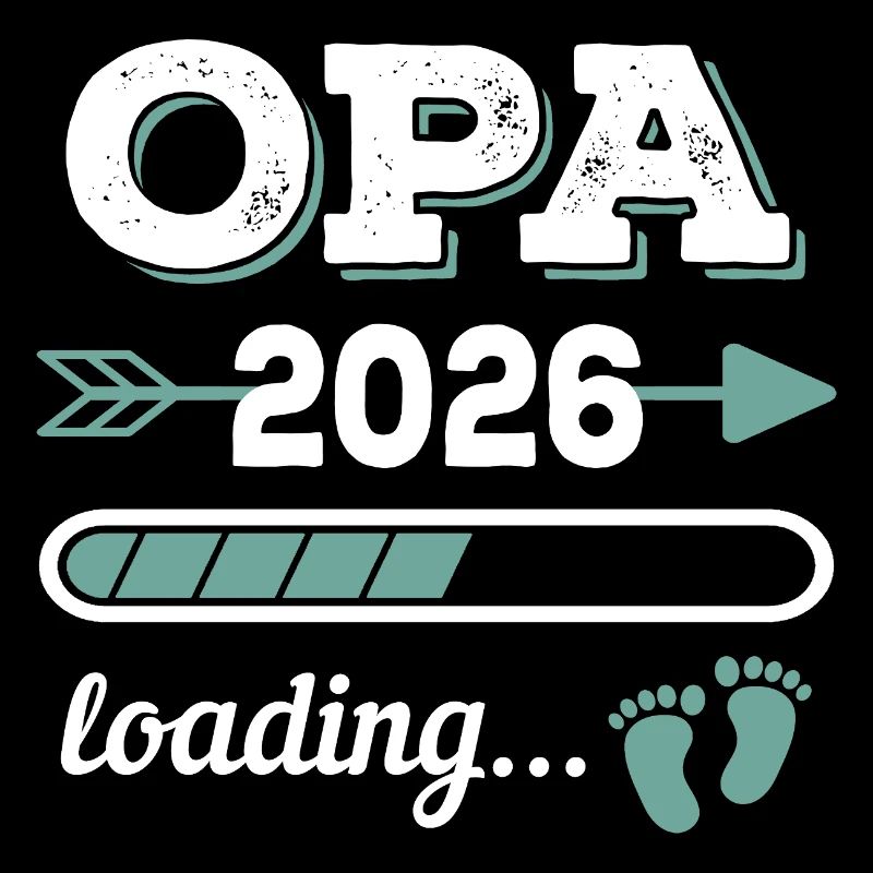 Opa 2026 Loading Werdender Großater Geschenkidee