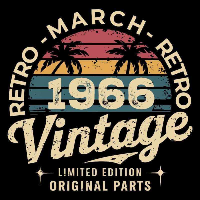 Anniversaire Mars 1966 Édition Limitée Retro March