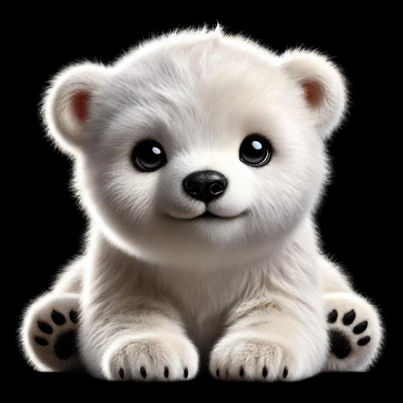 Mignon design d’ourson polaire