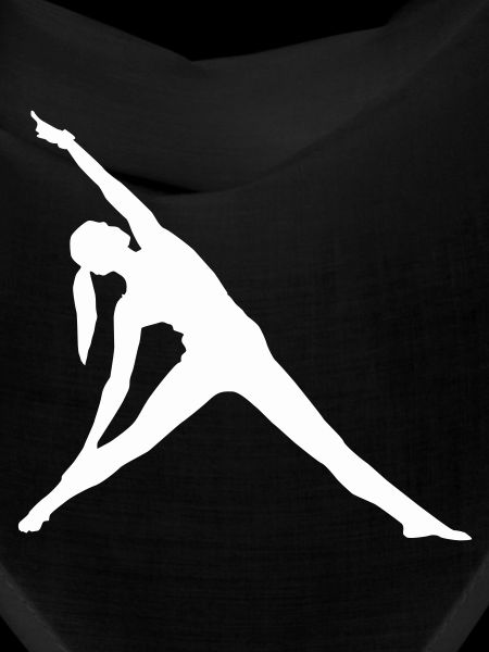 Danseur de silhouette étirée