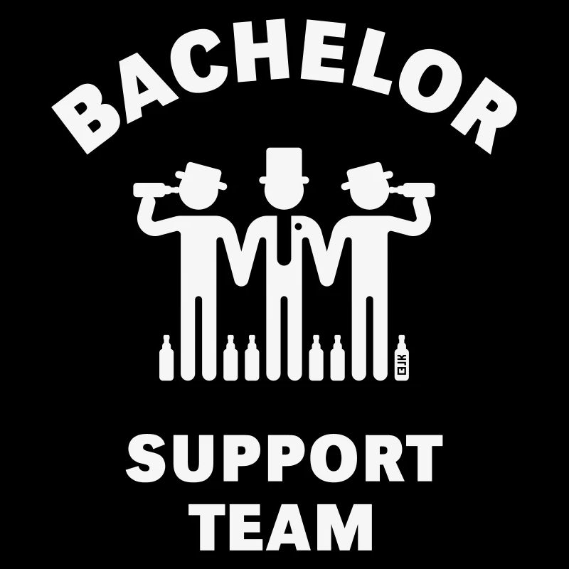 Bachelor Support Team (Groom / Stag Party / White)
