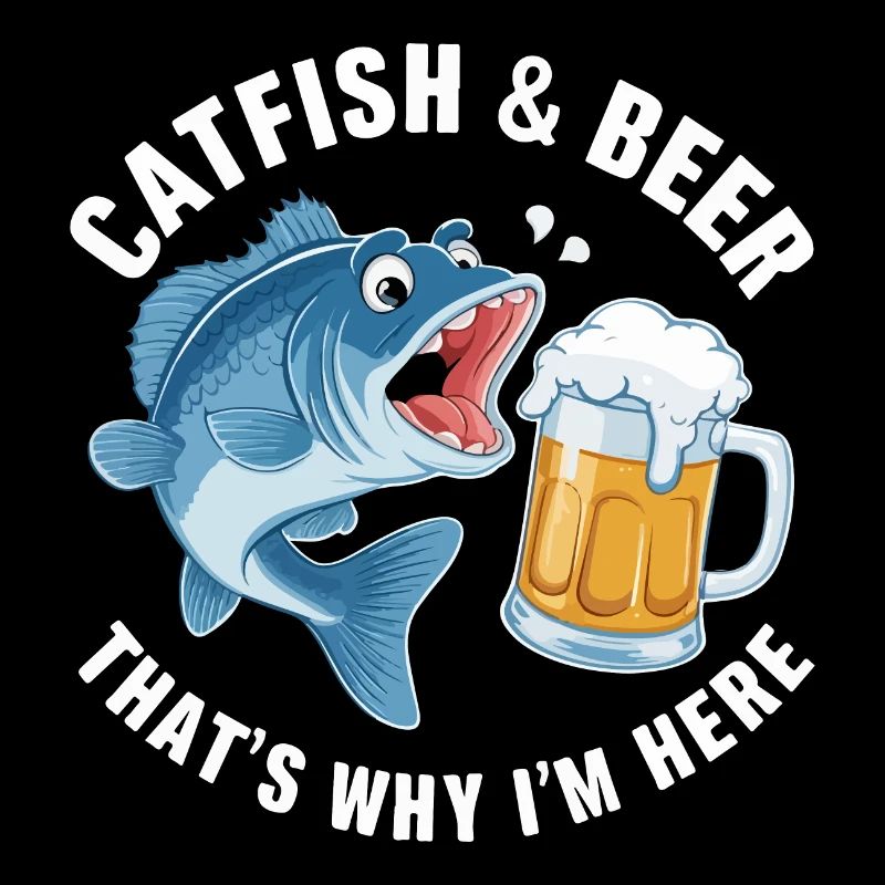 Du poisson-chat et de la bière, c’est pour ça que je suis là