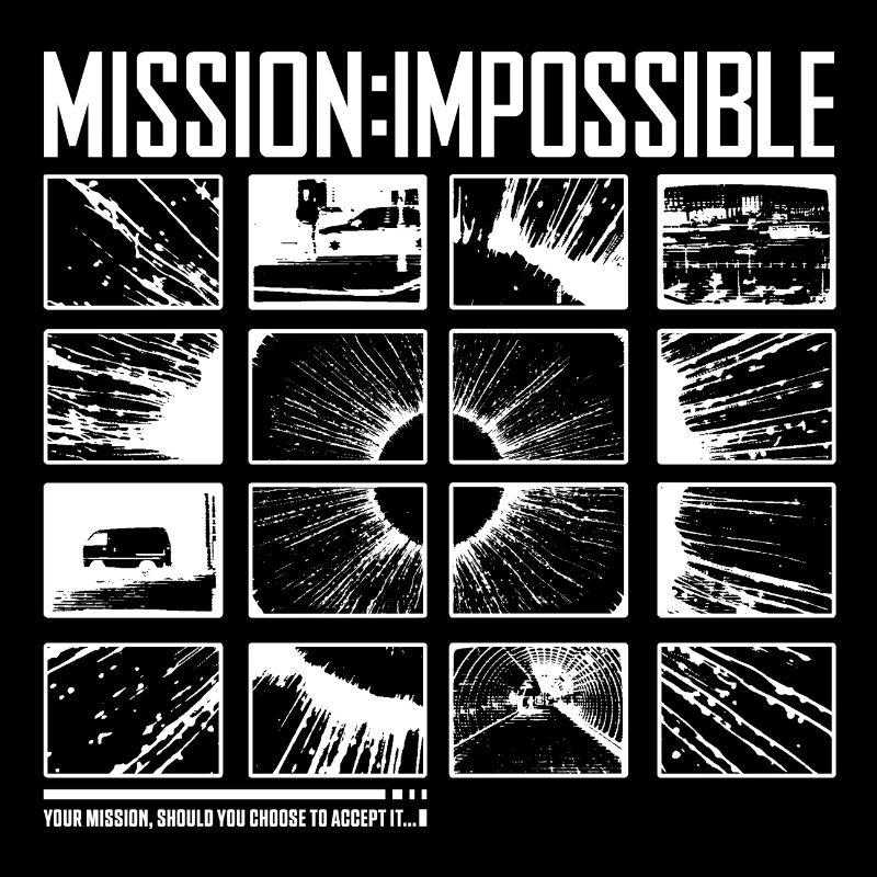 Mission Impossible Dead Reckoning Tile Design