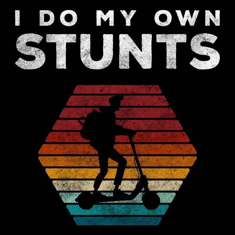 Rollerfahrer Stadt Stromer Speed